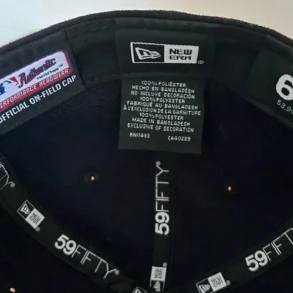 New Era New York Yankees 59FIFTY Fitted Hat Cap - Picture 3 of 4